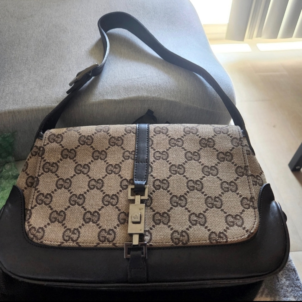 Gucci Jackie Vintage Canvas handbag /Shoulder bag